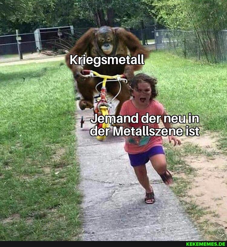 Kriegsmetall
Jemand der neu in der Metallszene ist