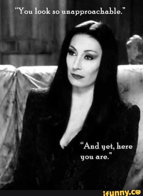 You Look So Unapproachable And Yet Here You Are You Look So Unapproachable And Yet Here You Are