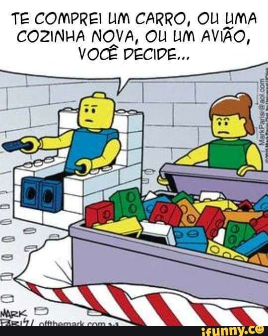 TE COMPREI UM CARRO, OU UMA COZINHA NOVA, OU UM AVIÃO,
VOCÊ DECIDE...