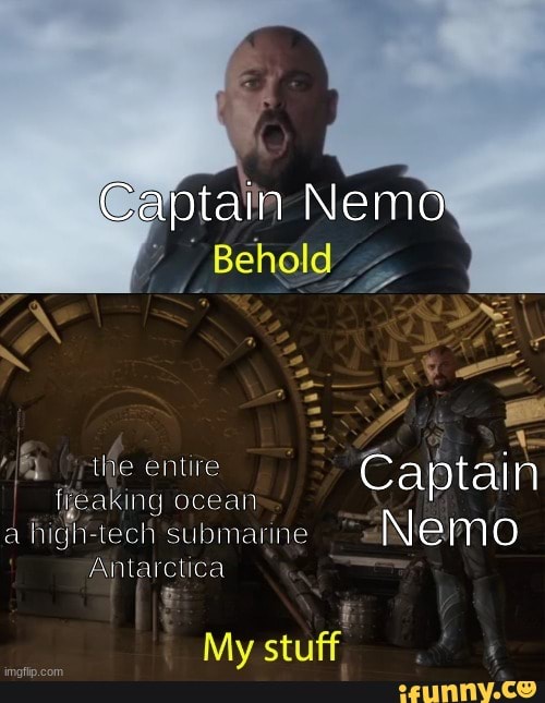 AS
fyeaking ocean
ahigh-tech submarine "Nemo
Antarctica
My stuff