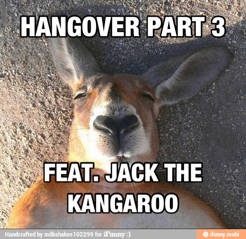 ANGOVER PARTE
FEATSUACK THE
KANGAROO