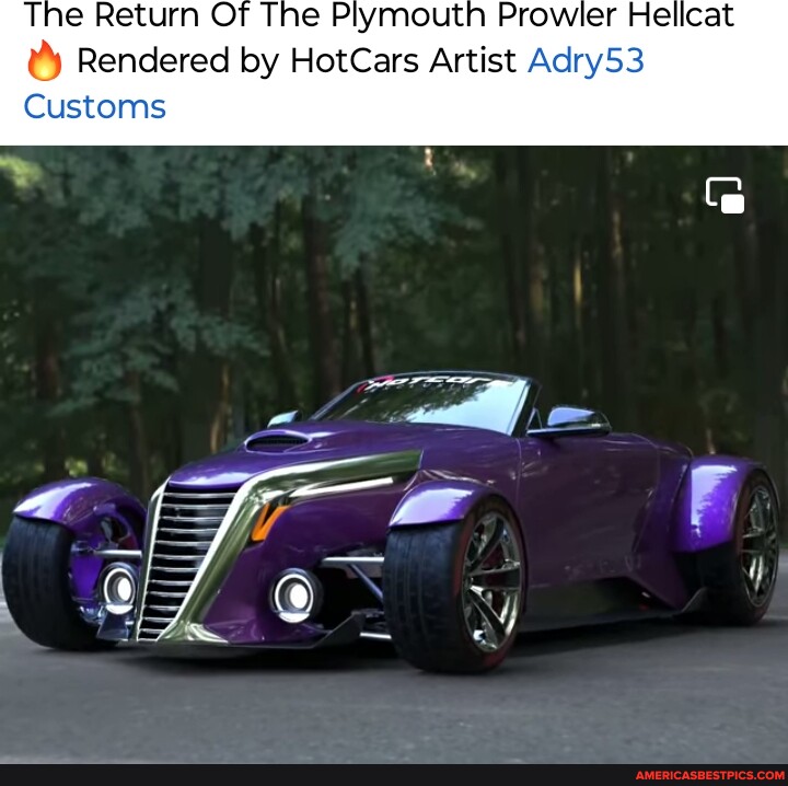 Tne Return Of The Plymouth Prowler Hellcat Rendered By HotCars Artist ...