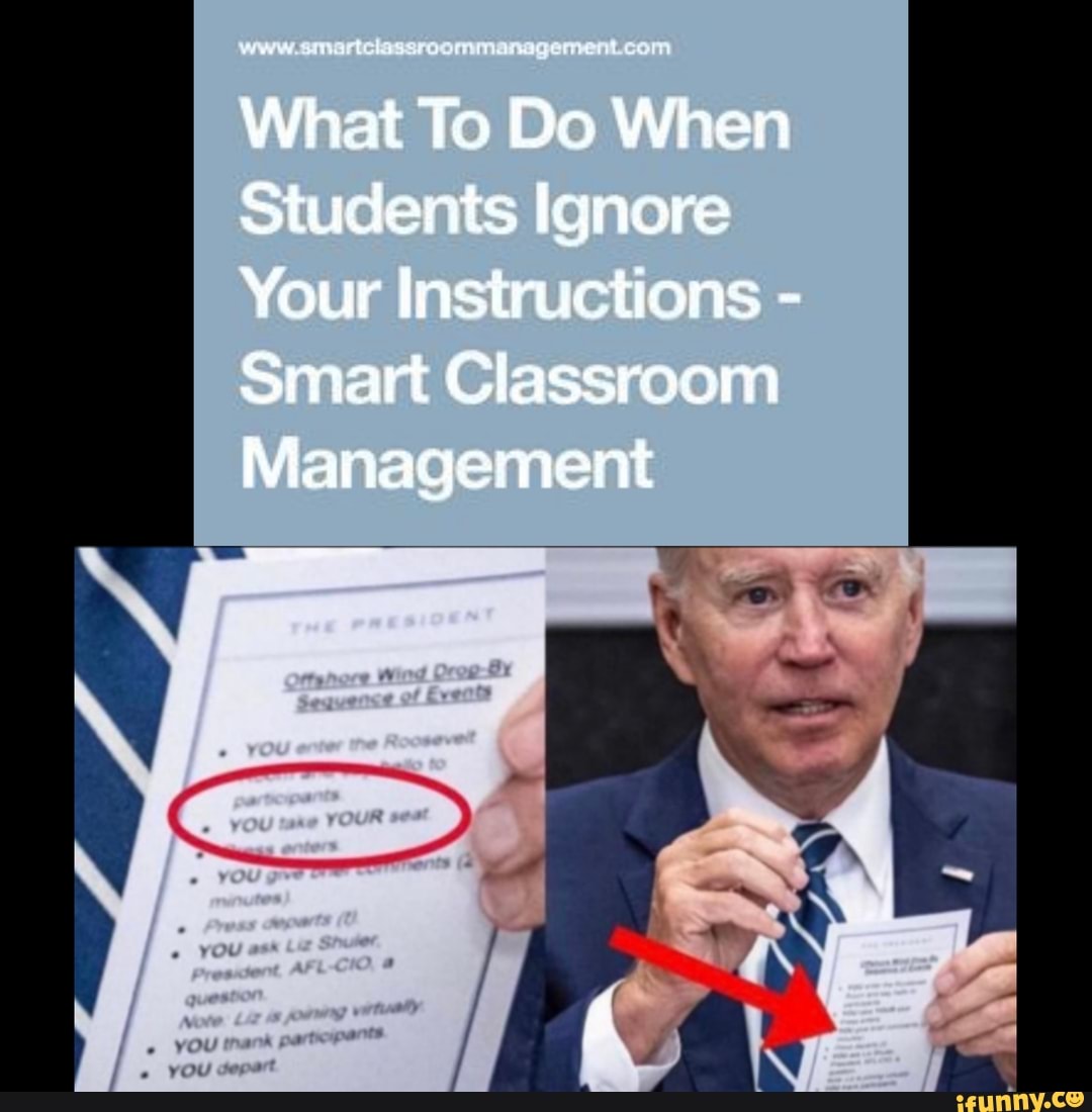 TM What To Do When Students Ignore Your Instructions - Smart Classroom ...