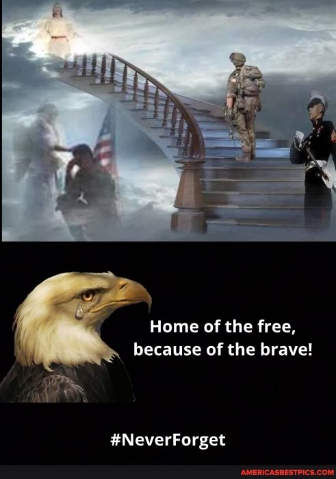 Home of the free, because of the brave!
#NeverForget
