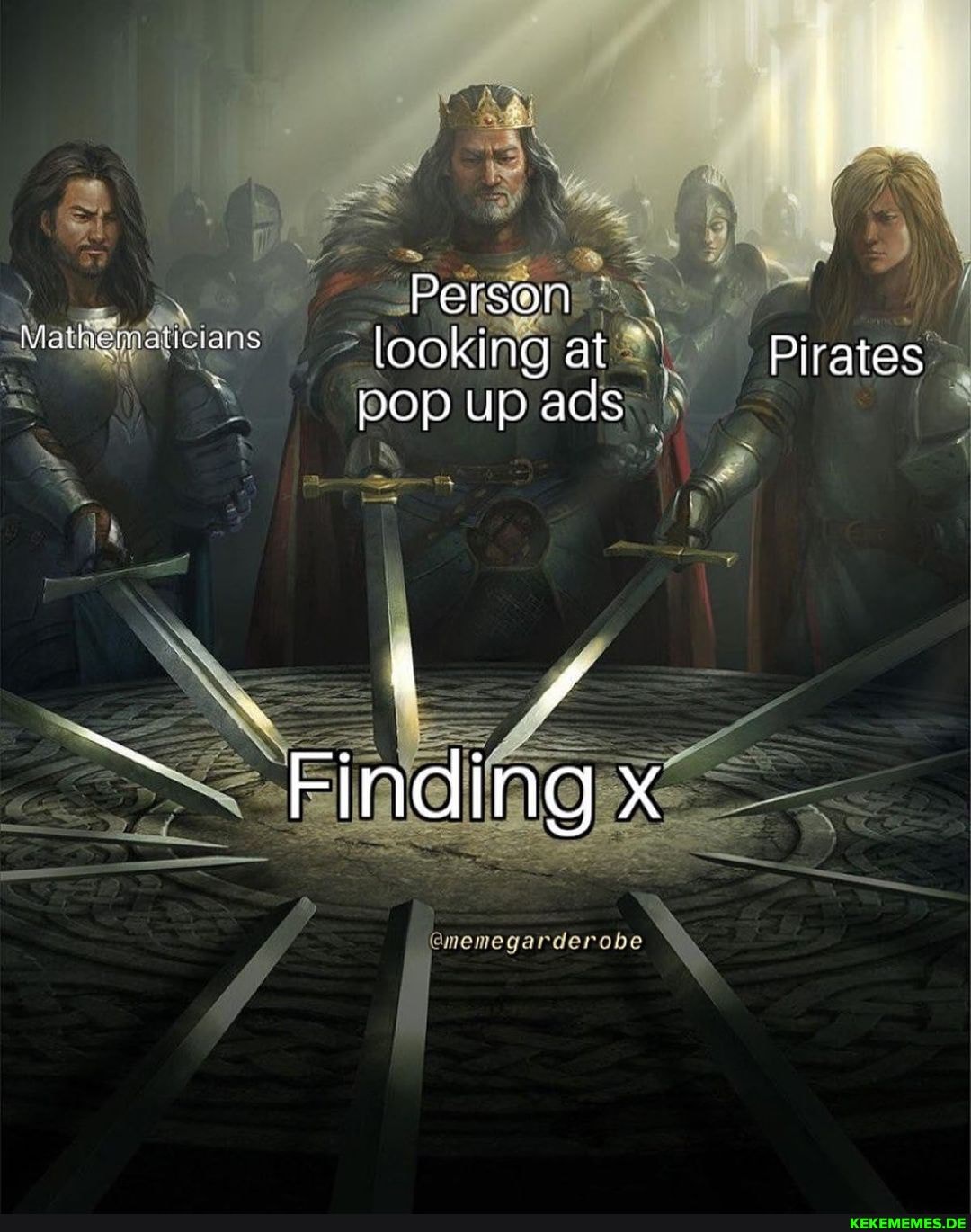 I I Persen
looking at Pirates pop up ads
Finding x
'@nemegarderobe