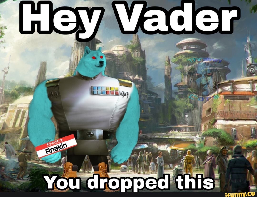 4Hey Vader
You dropped this