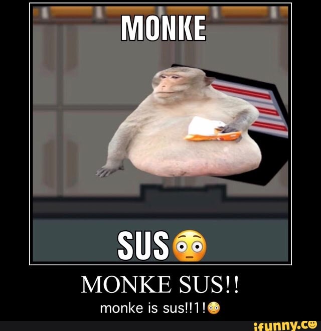 Sus Monkey Meme