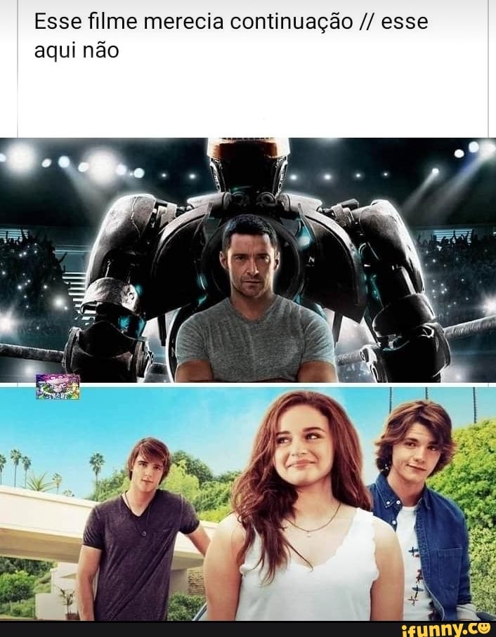 Esse filme merecia continuação esse
aqui não