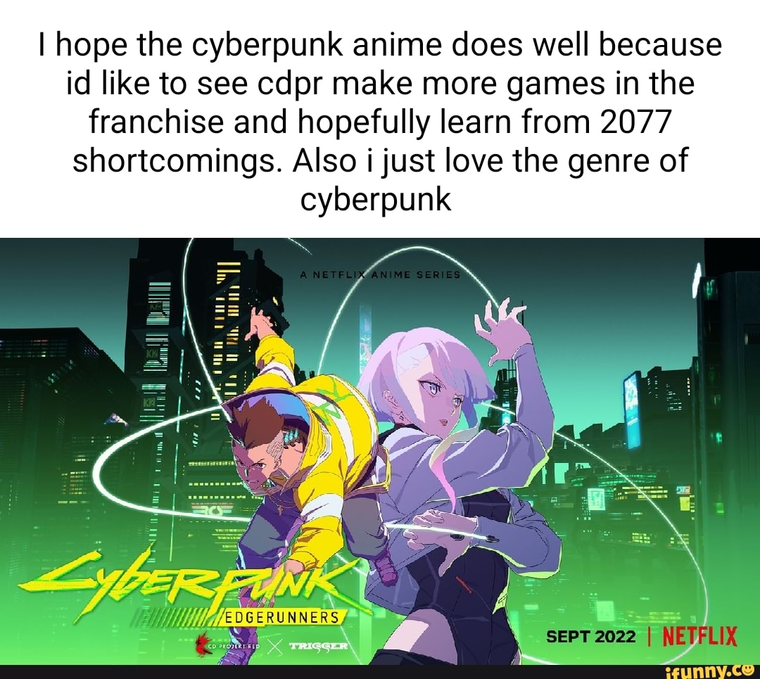 Pin by Diegoteee on cyberpunk edgerunners  Cyberpunk anime Anime  Cyberpunk