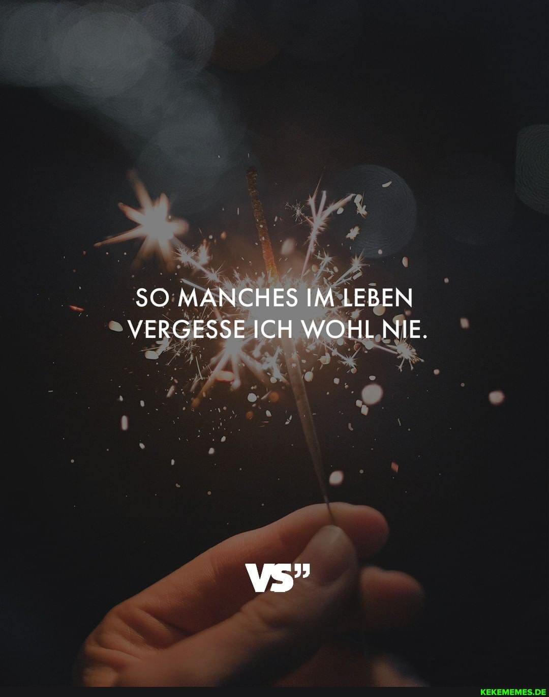 SO MANCHES IM LEBEN VERGESSE ICH WOHL,