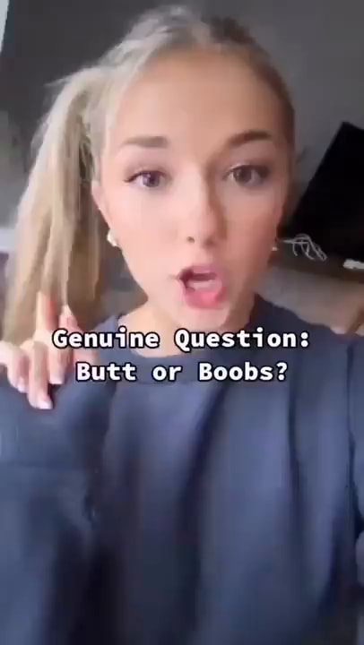 Boobs or Butt –