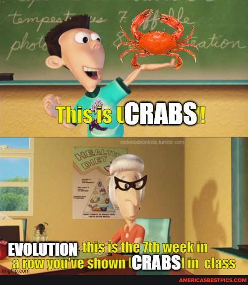 CRABS EVOLUTION shown CRABS class America’s best pics and videos