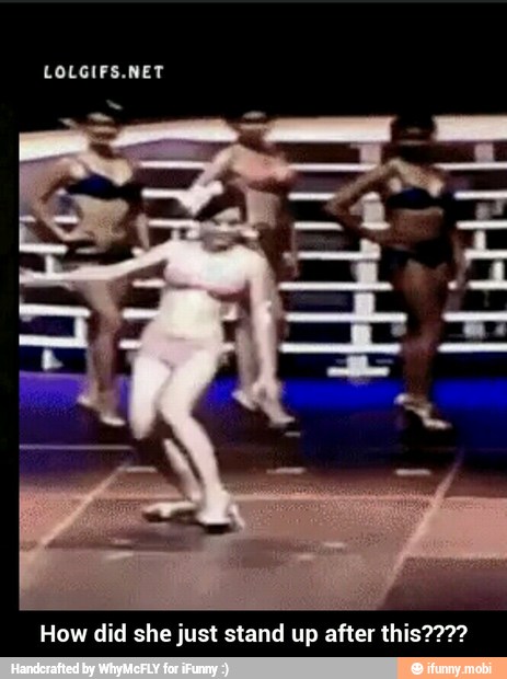 How did she just stand up after this???? - How did she just stand up after this????