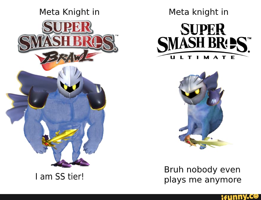 super smash bros brawl meta knight