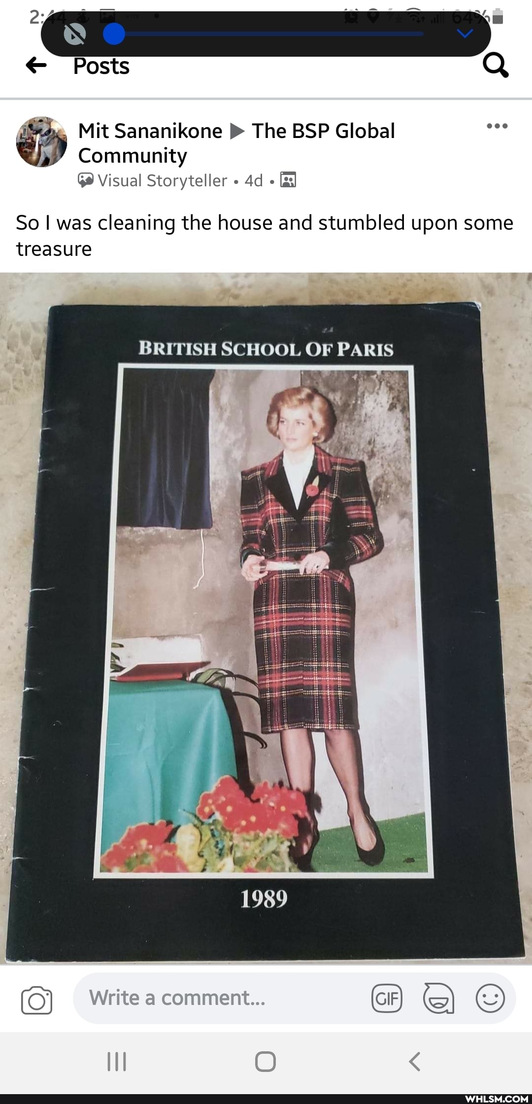 Posts
di Mit Sananikone The BSP Global ee
Community
@ Visual Storyteller "dd
So I was cleaning the house and stumbled upon some treasure
BRITISH SCHOOL OF PARIS
White comment...