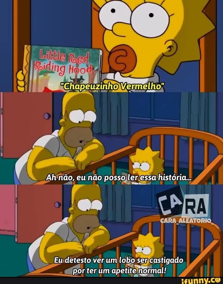 findo, eu não posso ler essa historia...
Eu detesto ver um lobo ser custigado por ter um apetite normal!
