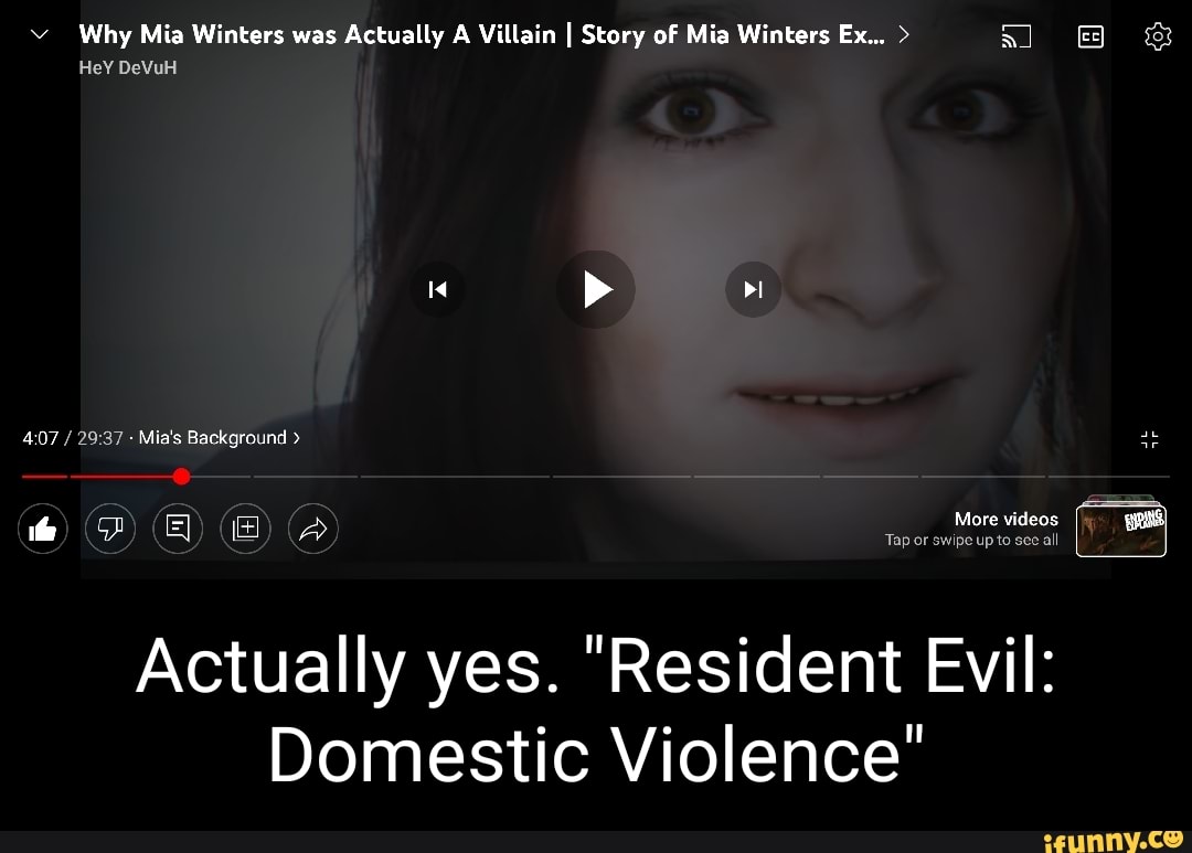 \ Why Mia Winters was Actually A Villain I Story of Mia Winters Ex ...