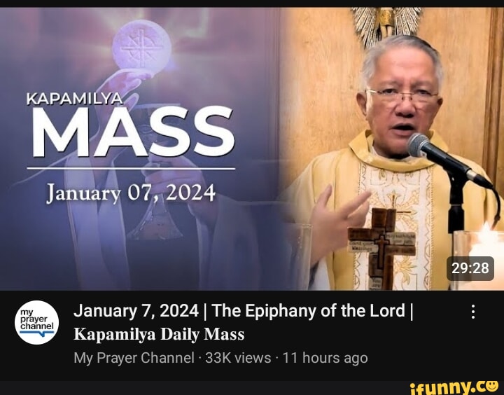 2024 January 7, 2024 I The Epiphany of the Lord I Kapamilya Daily Mass