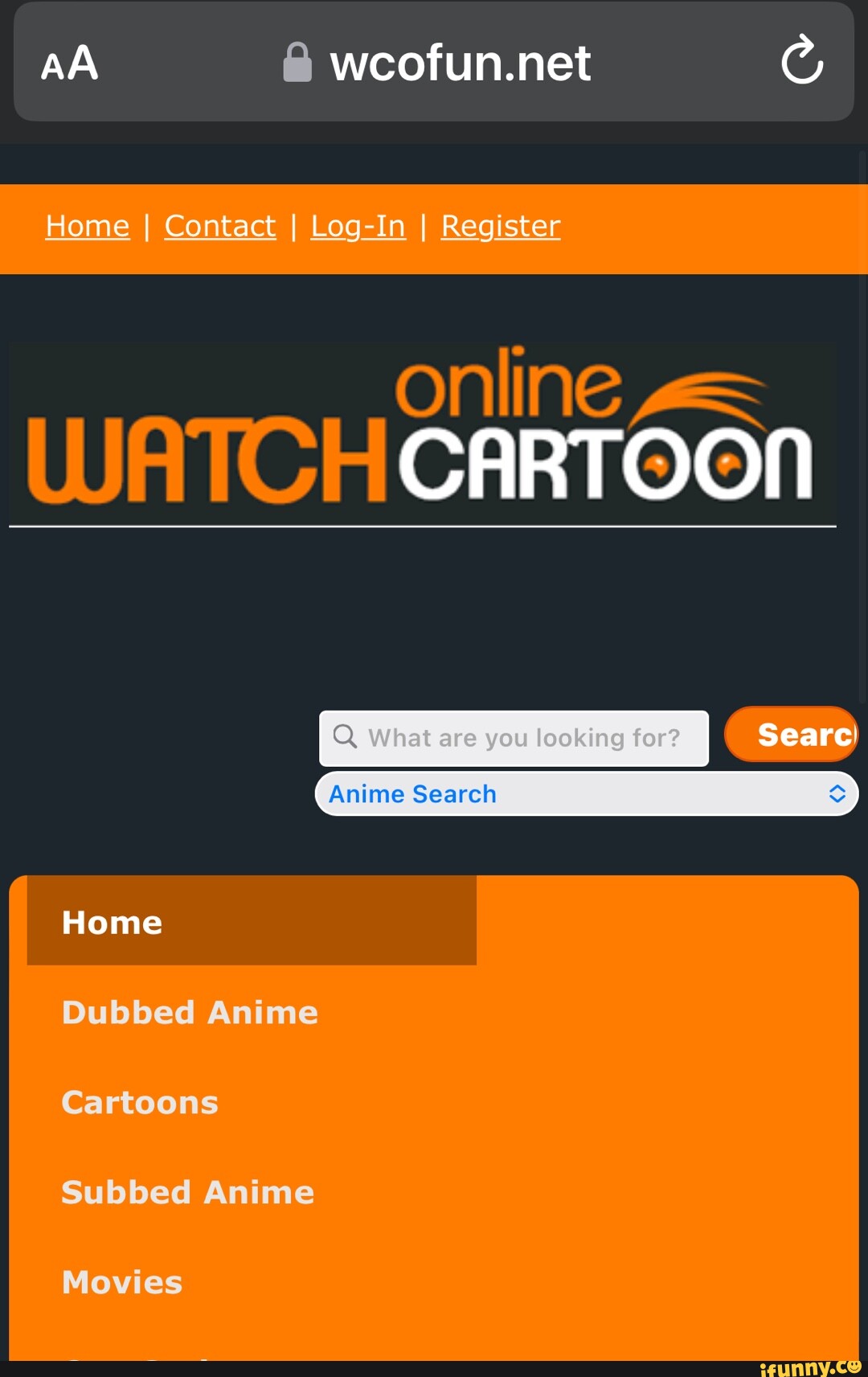 AA  Home I Contact I Log In I Register online CARTOON Q Wheet are  you looking for? (Anime Home Dubbed Anime Cartoons Subbed Anime Movies -  