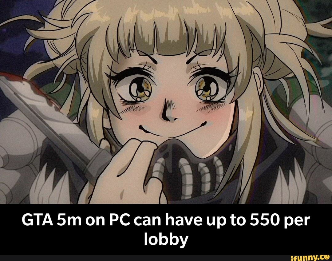 GTA 5m on PC can have up to 550 per
lobby - GTA 5m on PC can have up to 550 per lobby