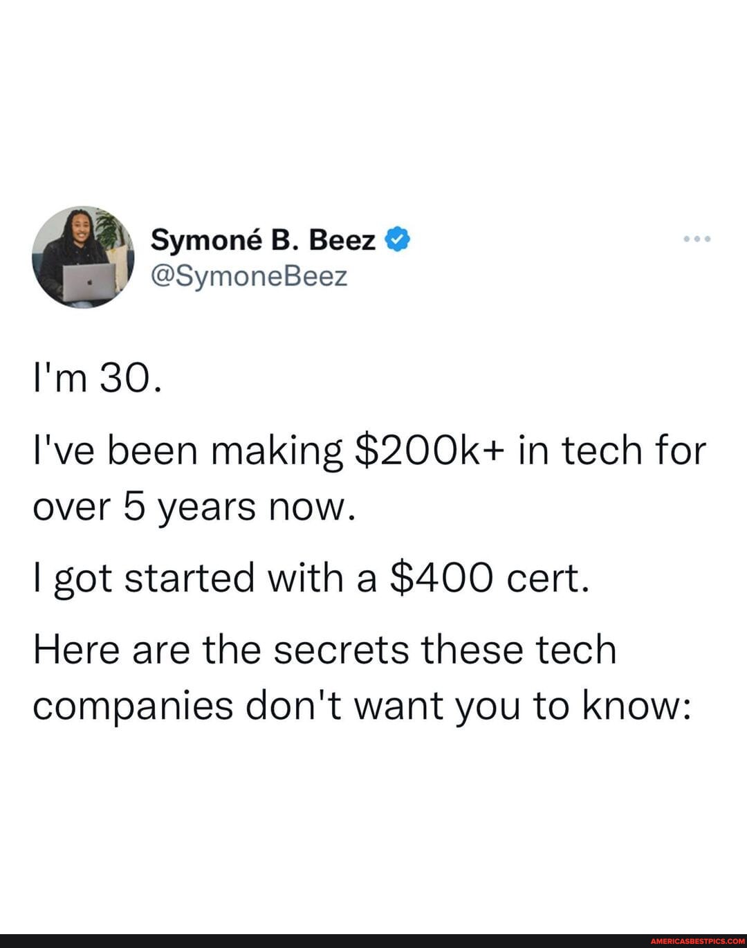 @symonebeez Is Showing People How To Make A Stable 6-figure Income ...