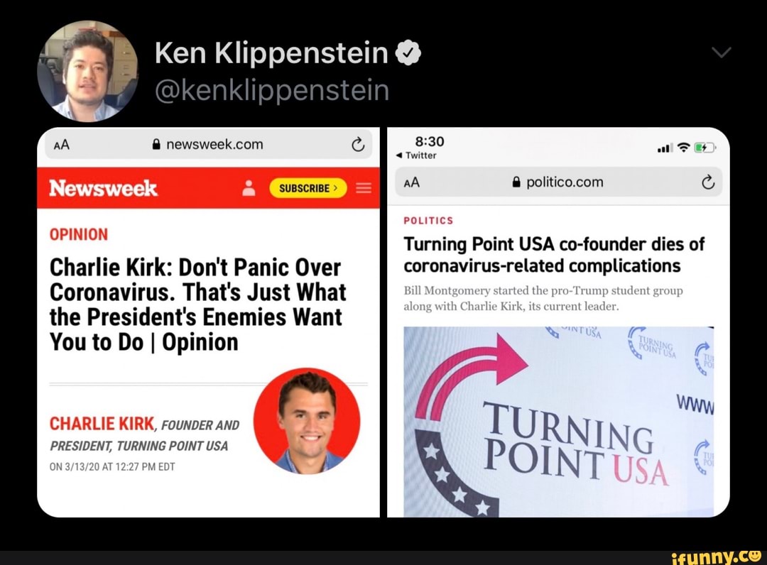 B Ken Klippenstein AA Newsweek.com Newsweek A = Politico.com Turning ...