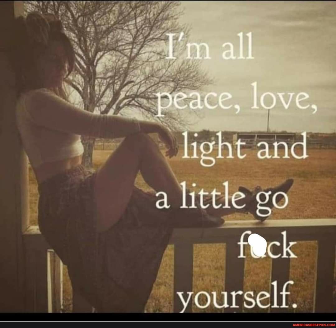 light and a little go
yourself,