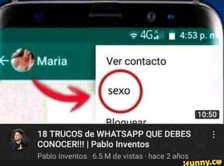 O 453p Maria Ver Contacto Sexo B 18 Trucos De Whatsapp Que Debes Conocerii I Pablo Inventos 6696