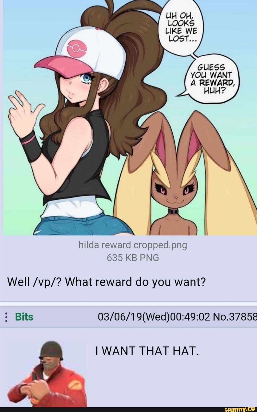 Hilda's reward