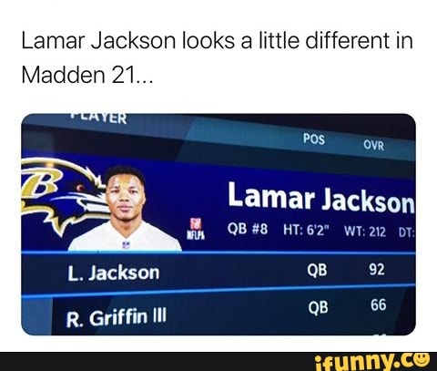 Lamar Jackson looks a little different in
Lamar JacksonI