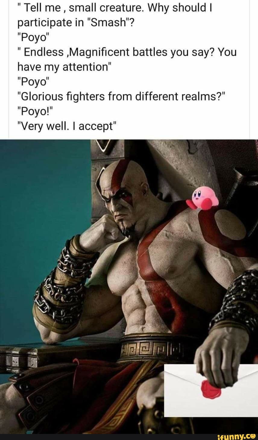 "Tell me, small creature. Why should I
participate in "Smash"?
"Endless ,Magnificent battles you say? You
have my attention"
Tore
"Glorious fighters from different realms?"
"Very well. I accept"