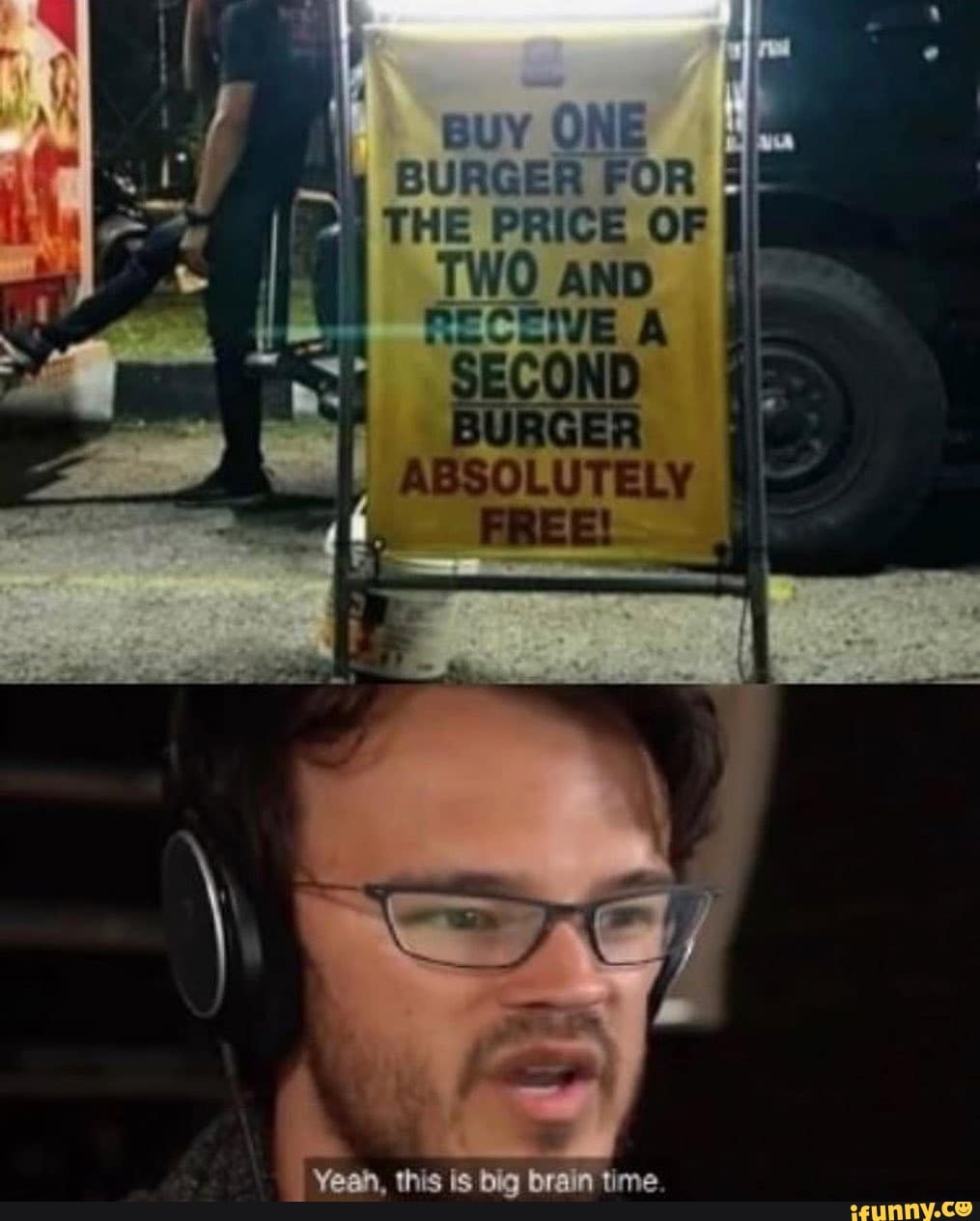 Buy ONE
THE PRICE OF TWO AND