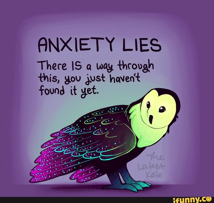 ANXIETY LIES
Thece IS a way through
this, you just haven't
found it yet.