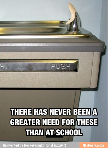 THERE HAS NEVER BEEN/A À
GREATER NEED FOR THESE
THAN AT:
SCHOOL