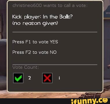 christineo600 wants to call a vote Throwing player: On balk: (no reason given) Press to vote YES Press to vote NO Vote count: