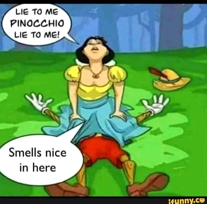 LIE TO ME PINOCCHIO LIE TO Me! Le Smells nice in here - iFunny