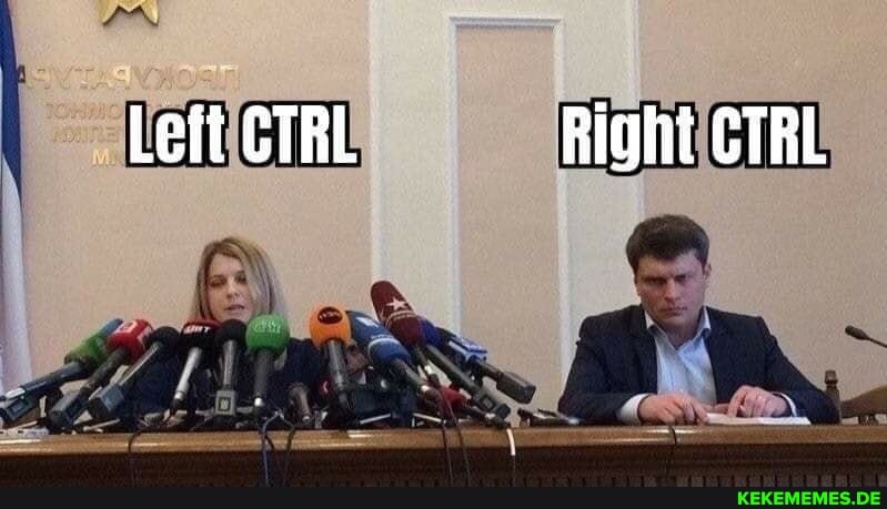 Left CTRL Right