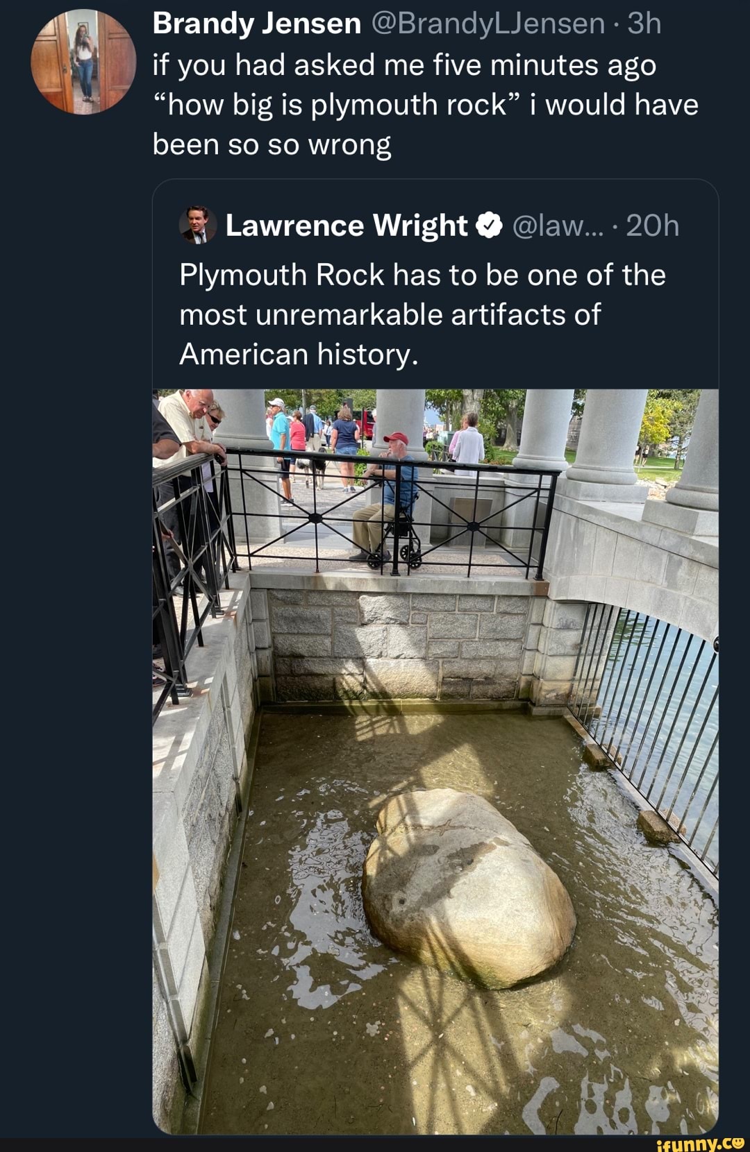 Brandy Jensen BrandyLJensen if you had asked me five minutes ago "how