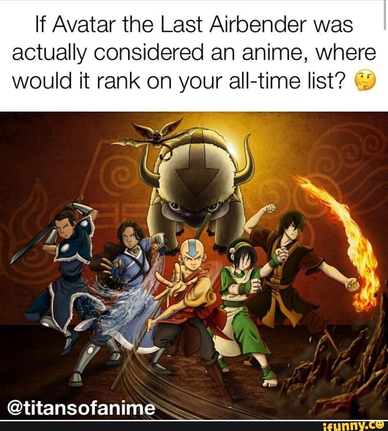 Is Avatar The Last Airbender Considered An Anime