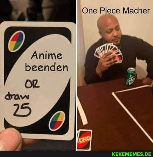 One Piece Macher Anime beenden