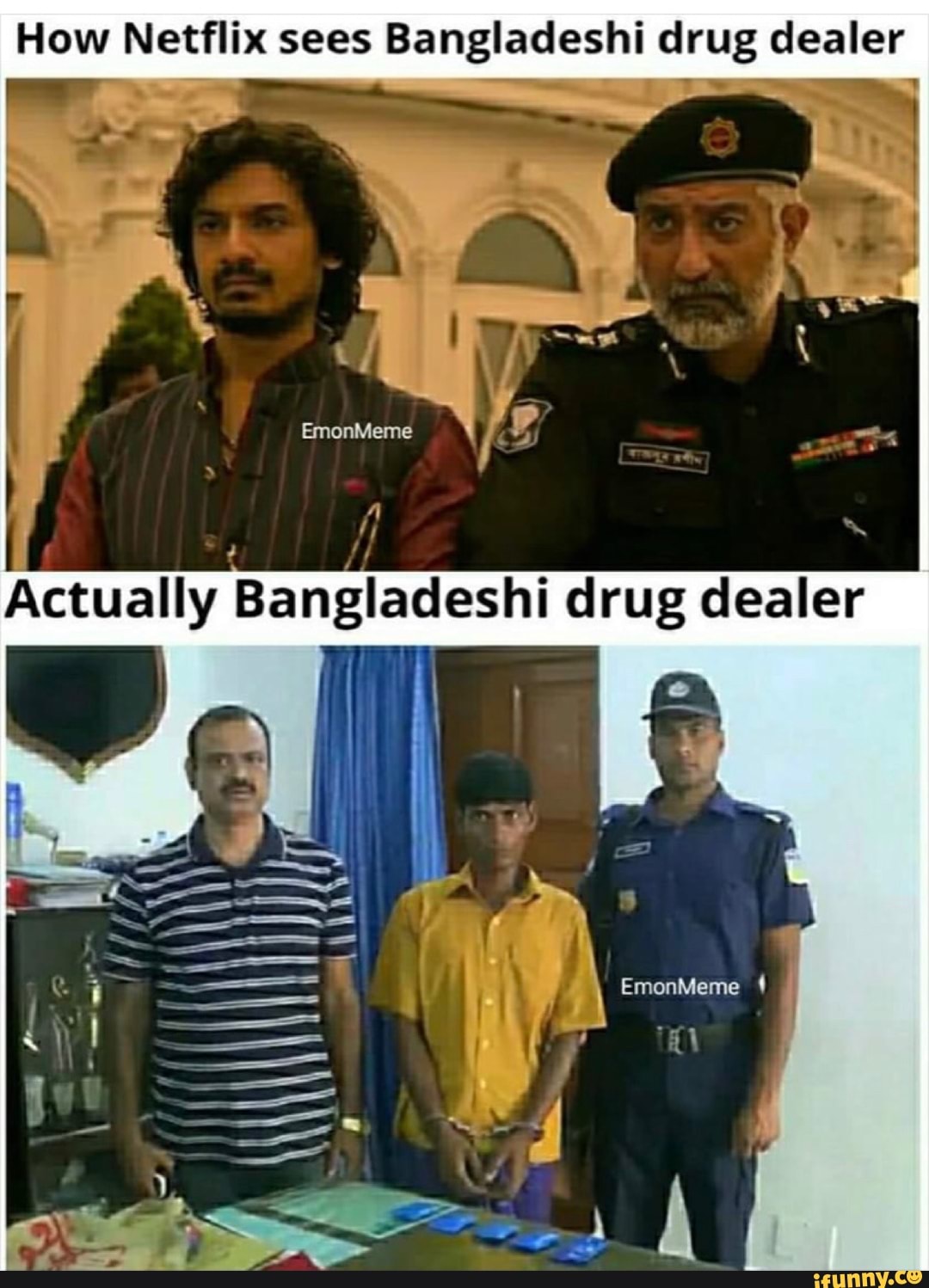 How Netflix sees Bangladeshi drug dealer