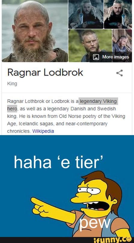 Ragnar Lothbrok, Wiki