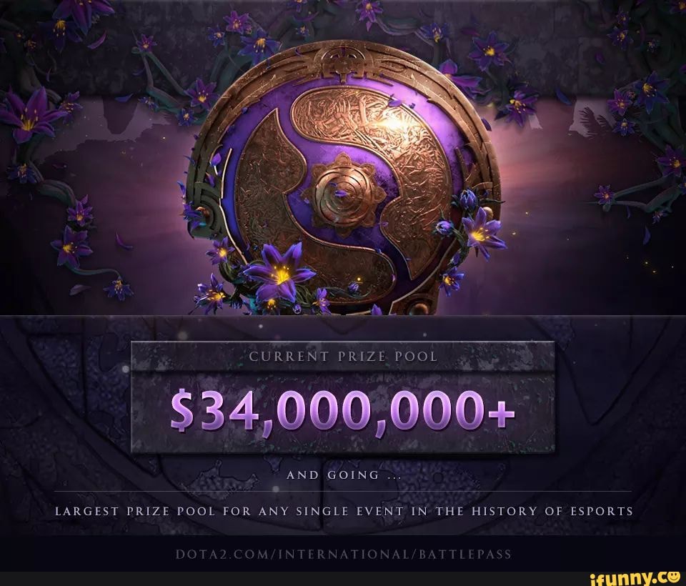 Let's go OG! CURRENT PRIZE POOL 34,000,000+ AND GOING LARGEST PRIZE