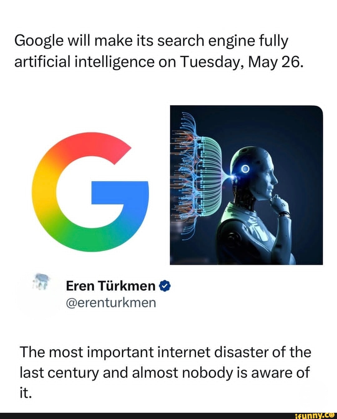 Google will make its search engine fully artificial intelligence on ...