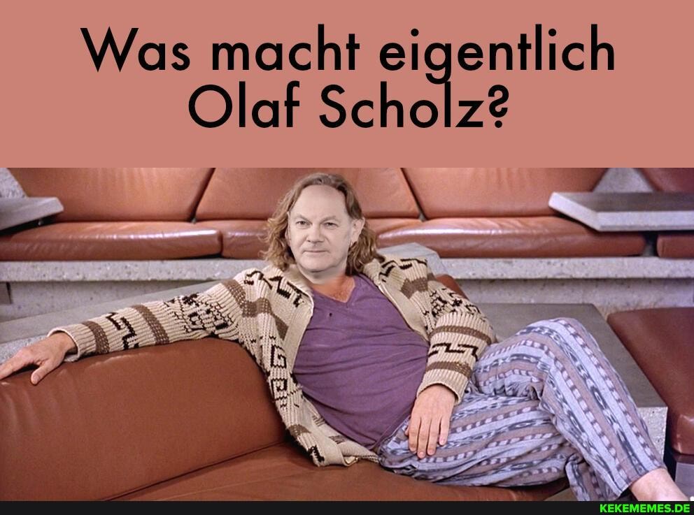 Was macht eigentlich Olaf Scholz?