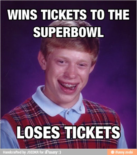 WINS TICKETS TO THE
SUPERBOWL