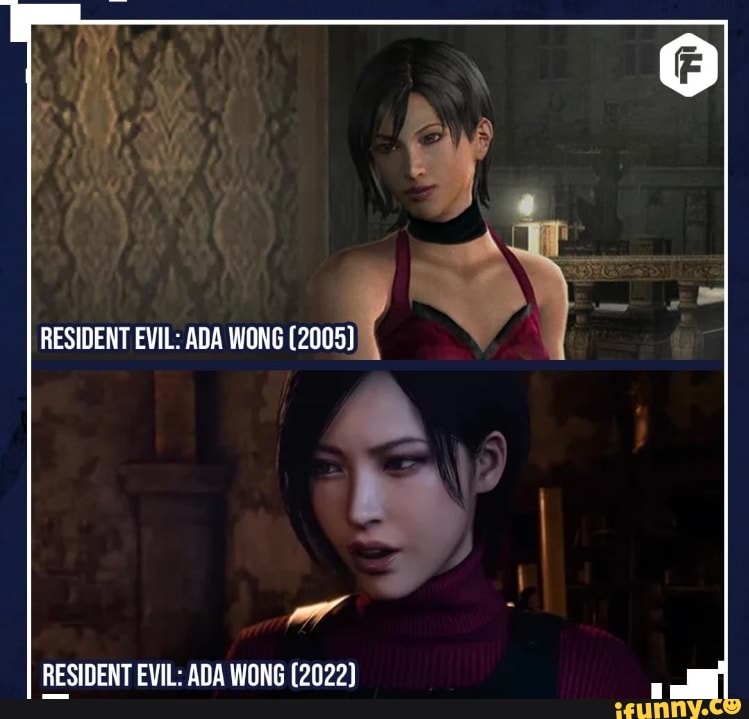 RESIDENT EVIL: ADA WONG (2005) RESIDENT EVIL: ADA WONG (2022) - iFunny