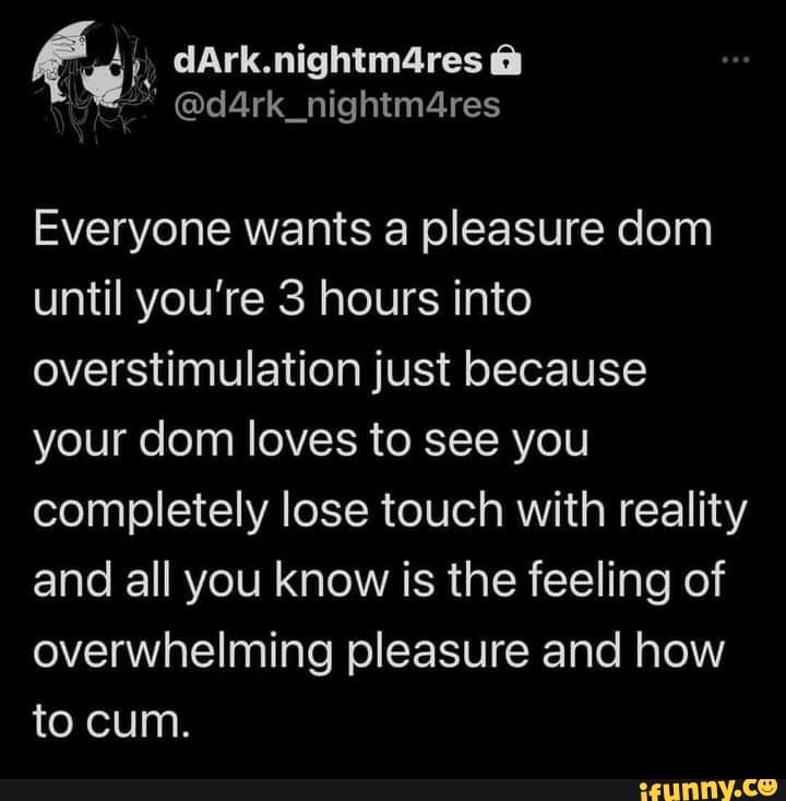 Pleasure what dom a is Best BDSM