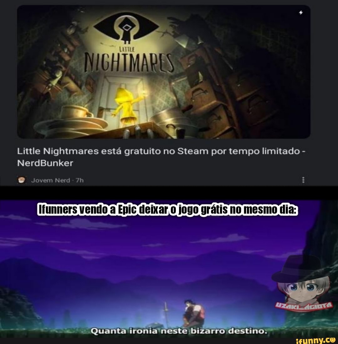 Little Nightmares está gratuito no Steam por tempo limitado - NerdBunker
