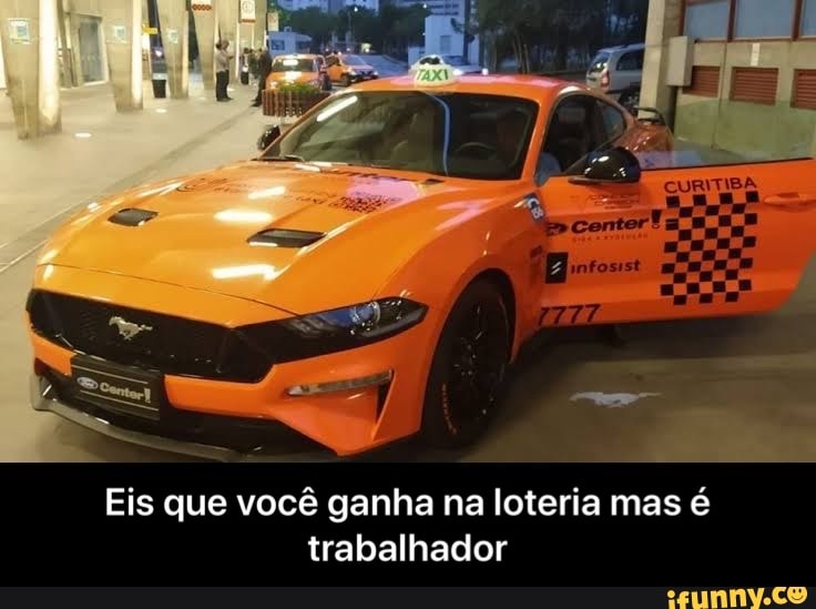 Eis que você ganha na loteria mas é
trabalhador - Eis que você ganha na loteria mas é trabalhador